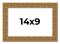 Photo Size Sculpted Black Picture Frame - UV Acrylic, Foam Board Backing, Hanging Hardware